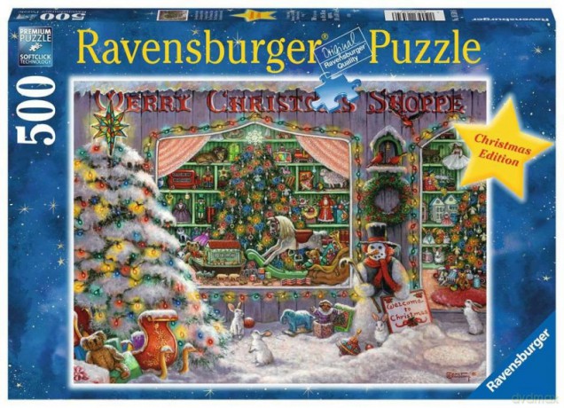 RAVENSBURGER 500 el. Sklep świąteczny [PUZZLE]