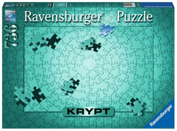 RAVENSBURGER 736 el. Krypt Metallic Mint [PUZZLE]