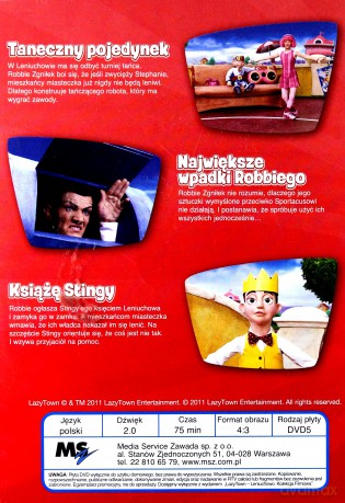 Lazy Town nr 2/11 (Taneczny pojedynek) [DVD]