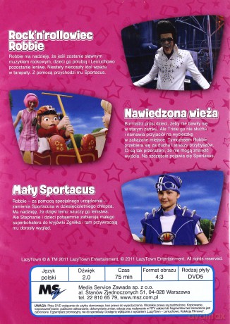 Lazy Town nr 3/11- Rock'nrollowiec Robbie [DVD]