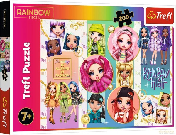 TREFL 200 el. Przyjaźń Rainbow High [PUZZLE]
