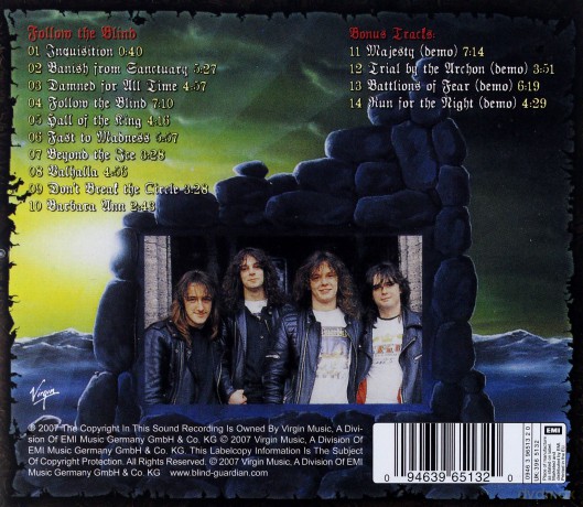 Blind Guardian: Follow The Blind (New Mix 2007) (Remastered) [CD]