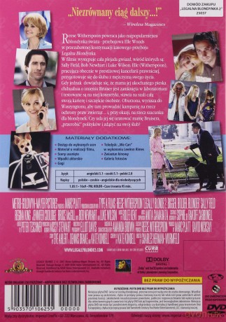 Legalna blondynka 2 [DVD]