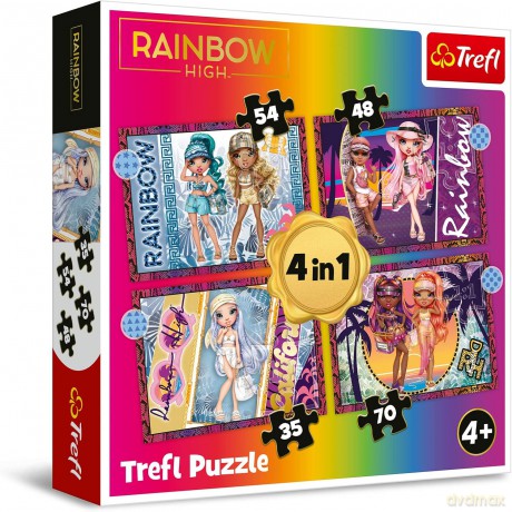TREFL 4w1 Modne laleczki LOL Surprise [PUZZLE]