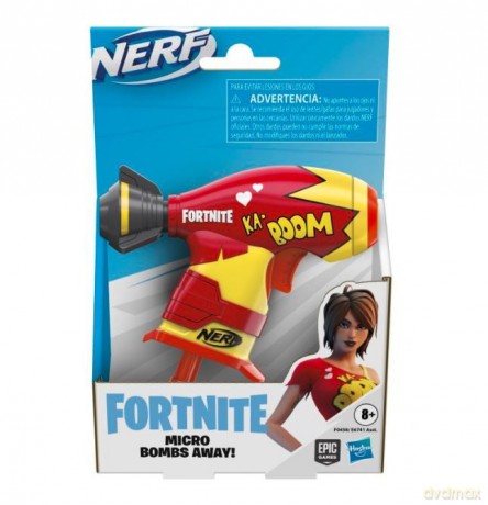 Wyrzutnia Nerf Microshot Fortnite Bombs Away