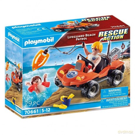 Zestaw figurek Rescue Action 70661 Ratownik na plaży