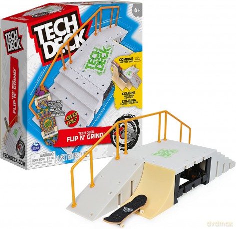 Zestaw Tech Deck X-Connect - flip trik [GRA]