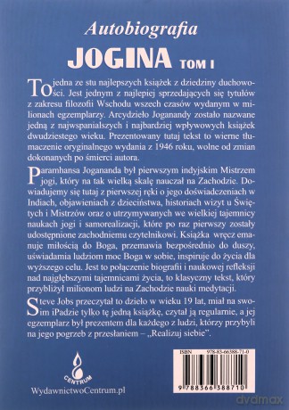Autobiografia jogina (Tom 1) - Paramhansa Jogananda [KSIĄŻKA]