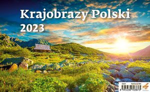 Kalendarz 2023 Biurkowy Krajobrazy Polski [KALENDARZ]