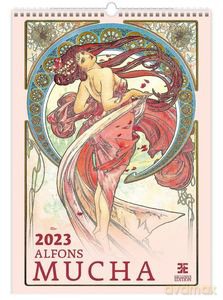 Kalendarz 2023 EX Alfons Mucha [KALENDARZ]