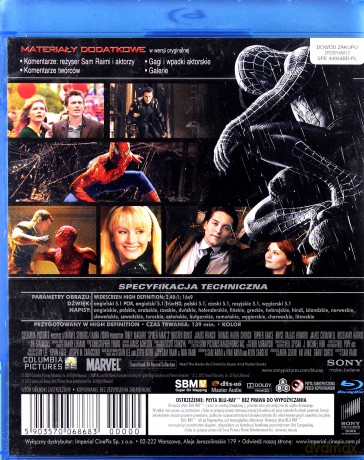 Spider-Man 3 (Deluxe) [Blu-Ray]