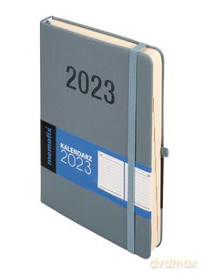Kalendarz 2023 Memo A5 DNS grafitowy [KALENDARZ]