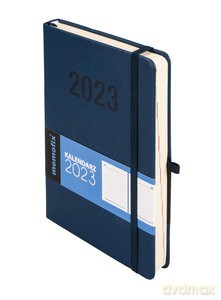 Kalendarz 2023 Memo A5 DNS granatowy [KALENDARZ]