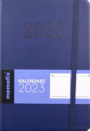 Kalendarz 2023 Memo A5 DNS granatowy [KALENDARZ]