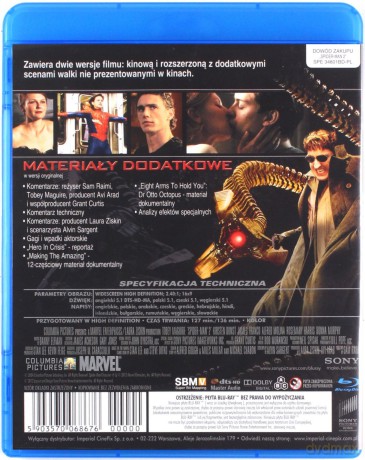 Spider-Man Trylogia (deluxe) Pakiet [3xBlu-Ray]