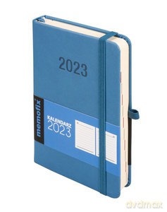 Kalendarz 2023 Memo B6 DNS niebieski [KALENDARZ]