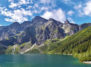 Kalendarz 2023 trójdzielny Morskie Oko [KALENDARZ]