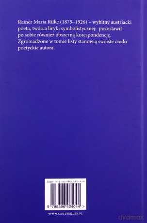 Listy do młodego poety - Rainer Maria Rilke [KSIĄŻKA]