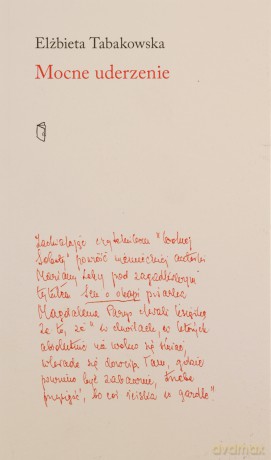 Mocne uderzenie - Elżbieta Tabakowska [KSIĄŻKA]