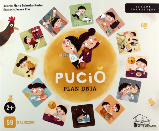 Pucio. Plan dnia - Marta Galewska-Kustra, Joanna Kłos [GRA]