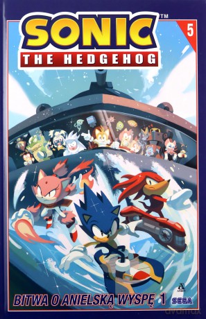 Sonic the Hedgehog T.5 Bitwa o Anielską Wyspę cz.1 - Ian Flynn [KOMIKS]