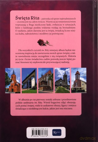 Święta Rita. Sanktuaria w Polsce Historia Świadectwa Cuda Miejsca kultu - Małgorzata Pabis [KSIĄŻKA]
