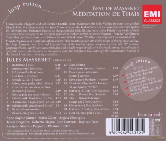 Best Of Massenet [CD]