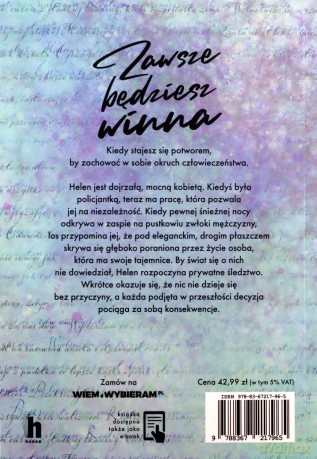 Zawsze będziesz winna - Anna Rozenberg [KSIĄŻKA]