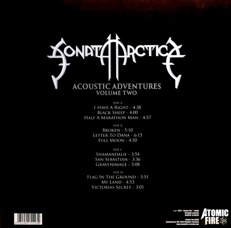 Sonata Arctica: Acoustic Adventures - Volume Two (Orange Black Marbled) [2xWinyl]