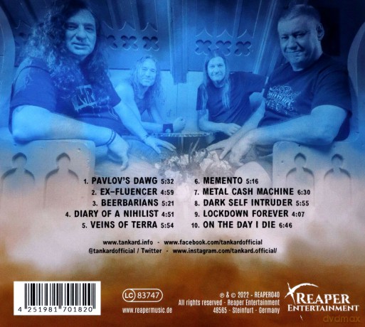 Tankard: Pavlov's Dawgs [CD]