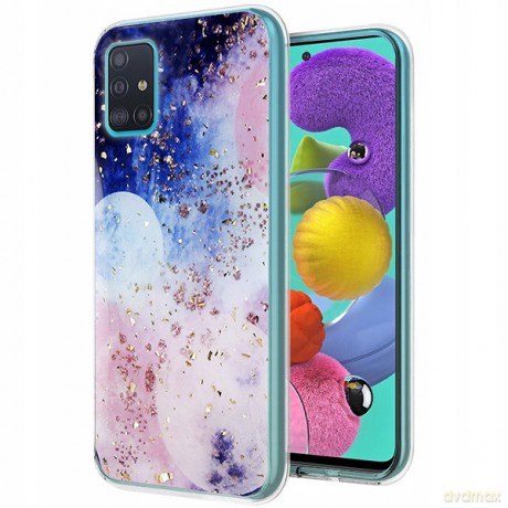 Nakładka Gold Glam do Samsung Galaxy A51 Galactic