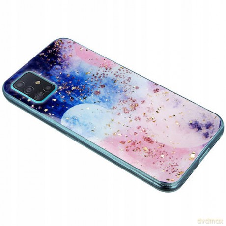 Nakładka Gold Glam do Samsung Galaxy A51 Galactic