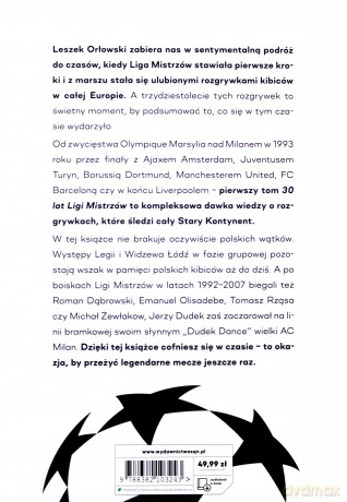 30 lat Ligi Mistrzów (Tom 1) - Leszek Orłowski [KSIĄŻKA]