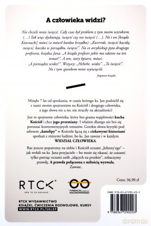 A człowieka widzi - Jan Kaczkowski [KSIĄŻKA]