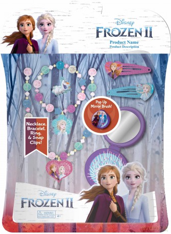 Akcesoria do włosów i biżuteria Frozen 6 el. WD20563