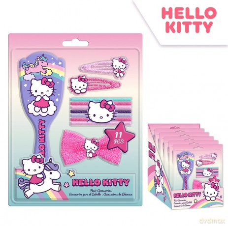Akcesoriów do włosów Hello Kitty 11 el. HK50099