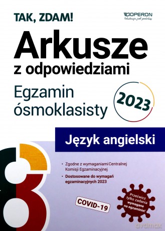 Arkusze Egzamin ósmoklasisty 2023 Język angielski - Anna Tracz [KSIĄŻKA]