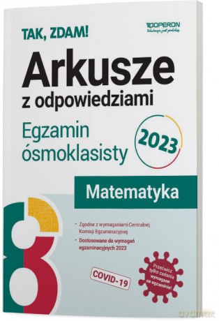 Arkusze Egzamin ósmoklasisty 2023 Matematyka - Beata Dotka [KSIĄŻKA]