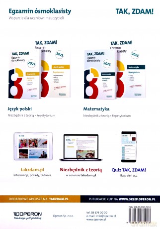 Arkusze Egzamin ósmoklasisty 2023 Matematyka - Beata Dotka [KSIĄŻKA]