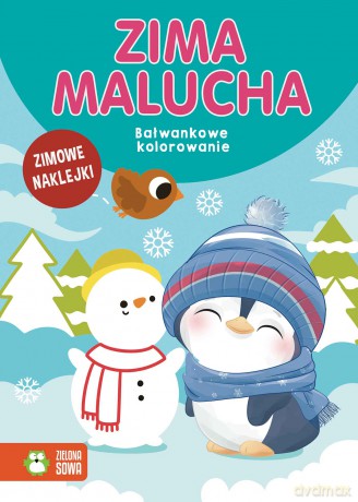 Bałwankowe kolorowanie. Zima malucha [KSIĄŻKA]