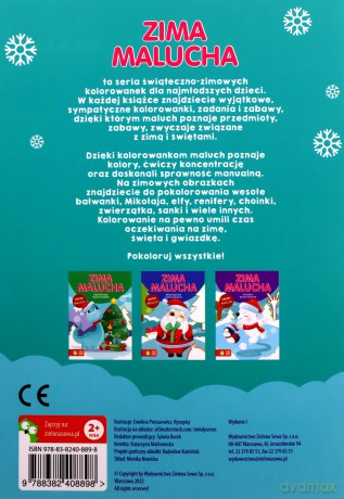 Bałwankowe kolorowanie. Zima malucha [KSIĄŻKA]