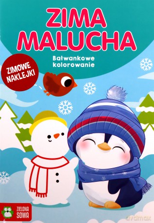 Bałwankowe kolorowanie. Zima malucha [KSIĄŻKA]
