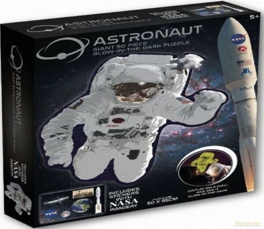 BRANDED.ŚLIWIŃSKI 50 el. NASA Giant Astronaut [PUZZLE]
