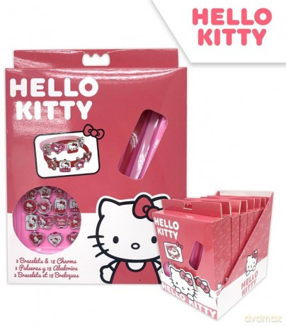 Bransoletek z zawieszkami Hello Kitty 21 el. HK50007