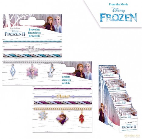 Bransoleteki Frozen 4 sztuki WD21612