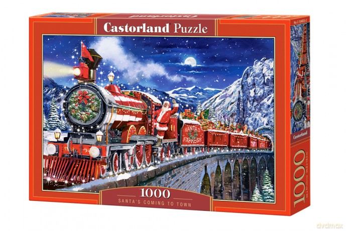 CASTORLAND 1000 el. Mikołaj przybywa do miasta C-104833 [PUZZLE]