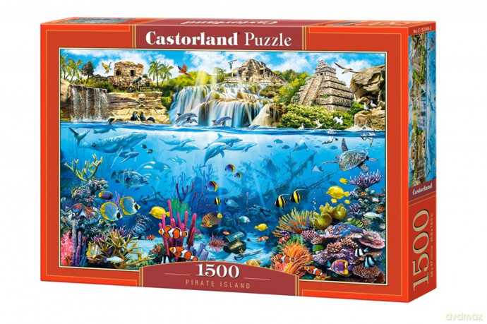 CASTORLAND 1500 el. Wyspa piratów C-152049 [PUZZLE]