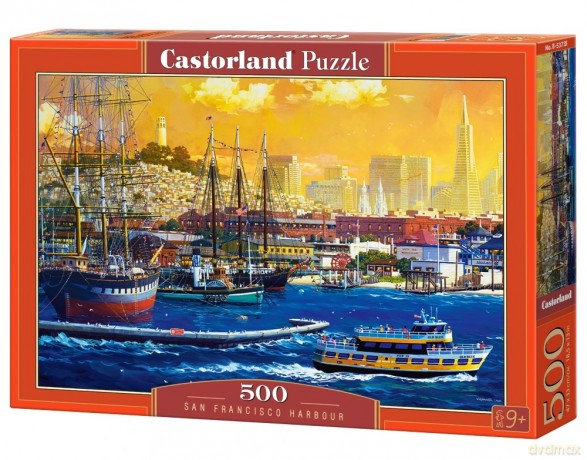 CASTORLAND 500 el. Port w San Francisco B-53735 [PUZZLE]