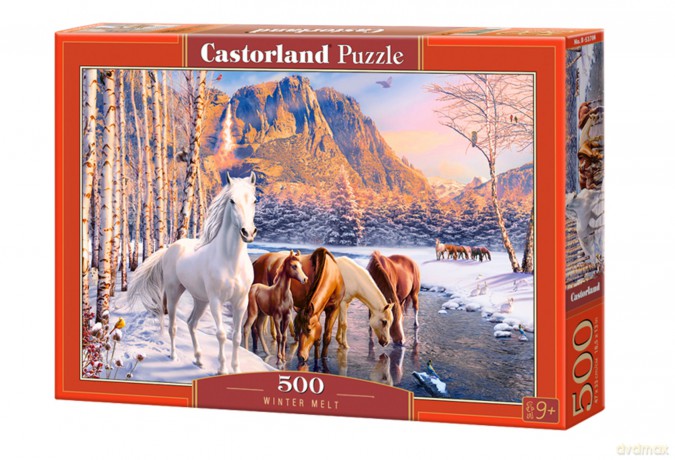CASTORLAND 500 el. Zimowe roztopy B-53704 [PUZZLE]