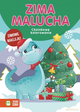 Choinkowe kolorowanie. Zima malucha [KSIĄŻKA]